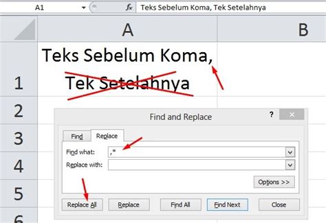 Bagaimana cara menghapus karakter tertentu / .